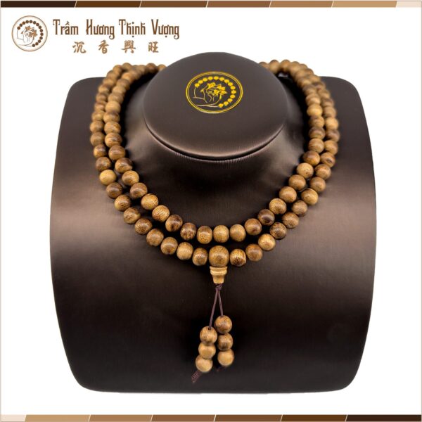 Vòng tay trầm hương Banh Indo - 108 Hạt Size 8mm