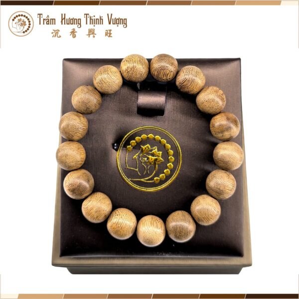 Vòng tay trầm hương Banh Cam Cao Cấp - Vòng Đơn Size 12mm