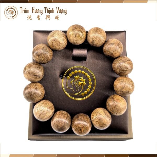 Vòng tay trầm hương Banh Cam Cao Cấp - Vòng Đơn Size 16mm