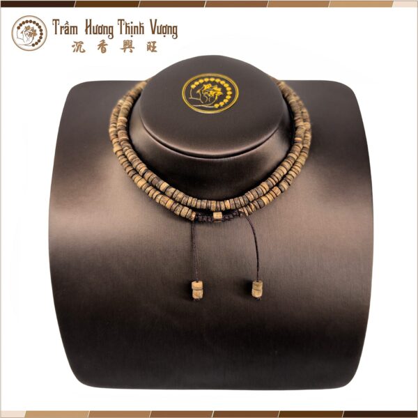 Vòng tay trầm hương Phillip Cũ Super Vip - Hạt Nút Size 6mm