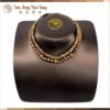 Vòng tay trầm hương Phillip Cũ Super Vip - Hạt Nút Mix Charm 18K Và Hạt 6mm